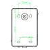 *EV POWERBOX IP65 Metal, Black - 5 module IP65 Metal EV Enclosure with A Type Bi-Directional RCBO and SPD 